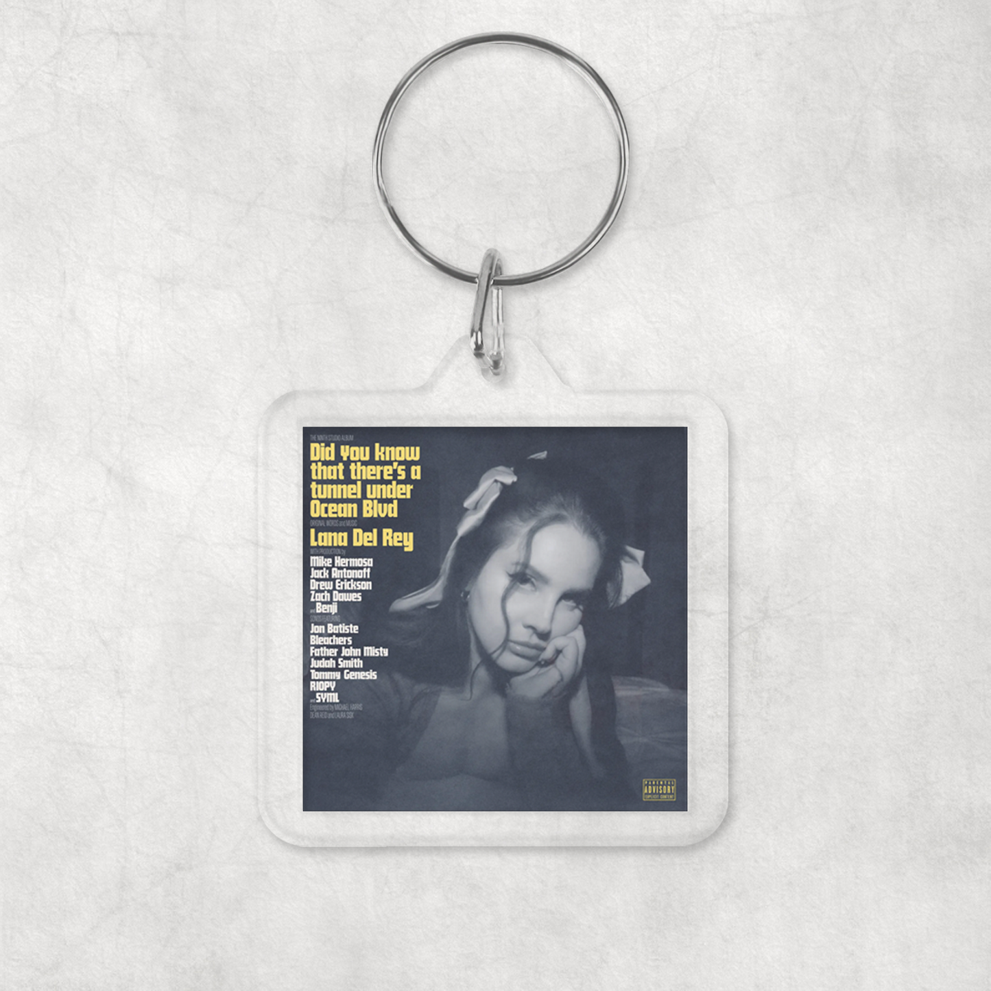 LDR Album Artwork Acrylic Keychain