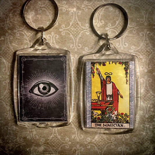 Tarot Card Keychain