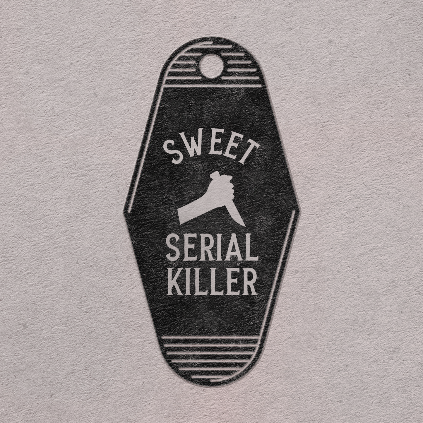 Sweet Serial Killer LDR Motel Keychain