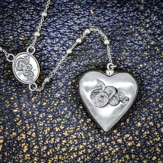 The Original Stunning Silver LDR Rosary Replica Necklace