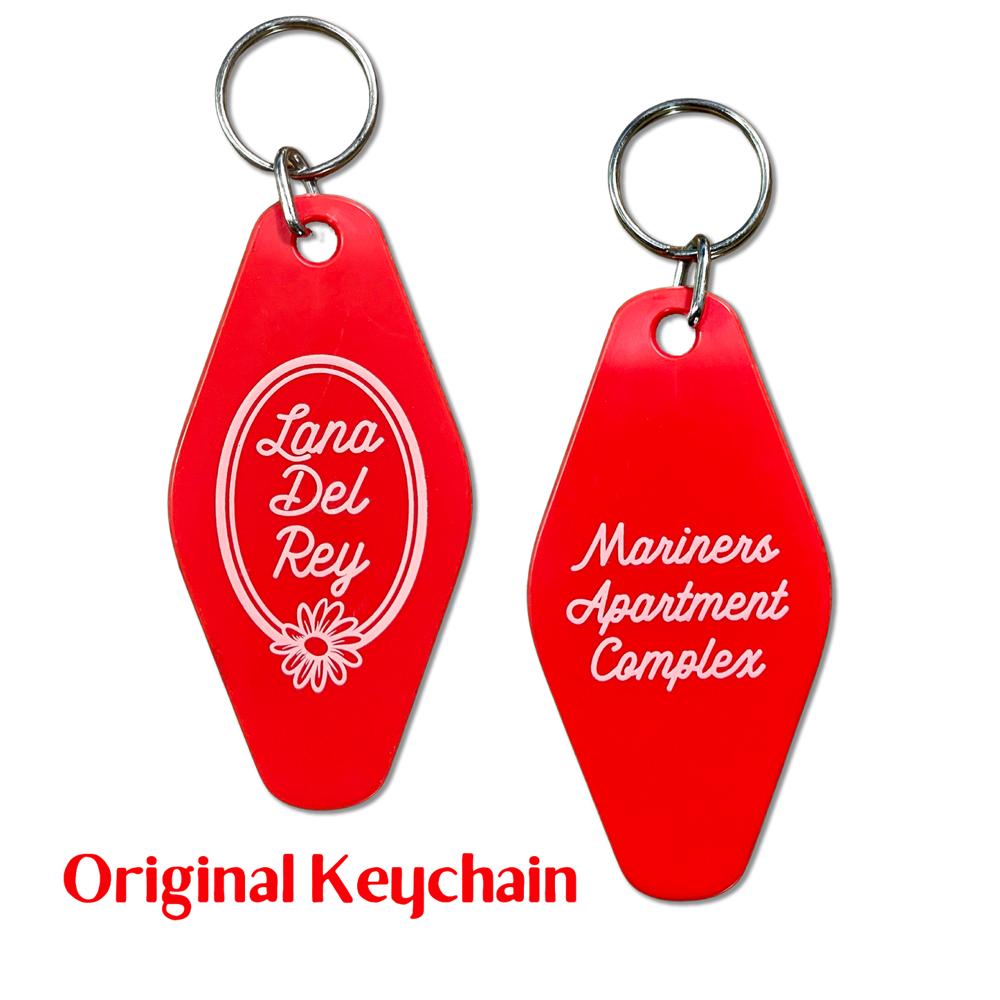 Mariners Apartment Complex Motel Keychain