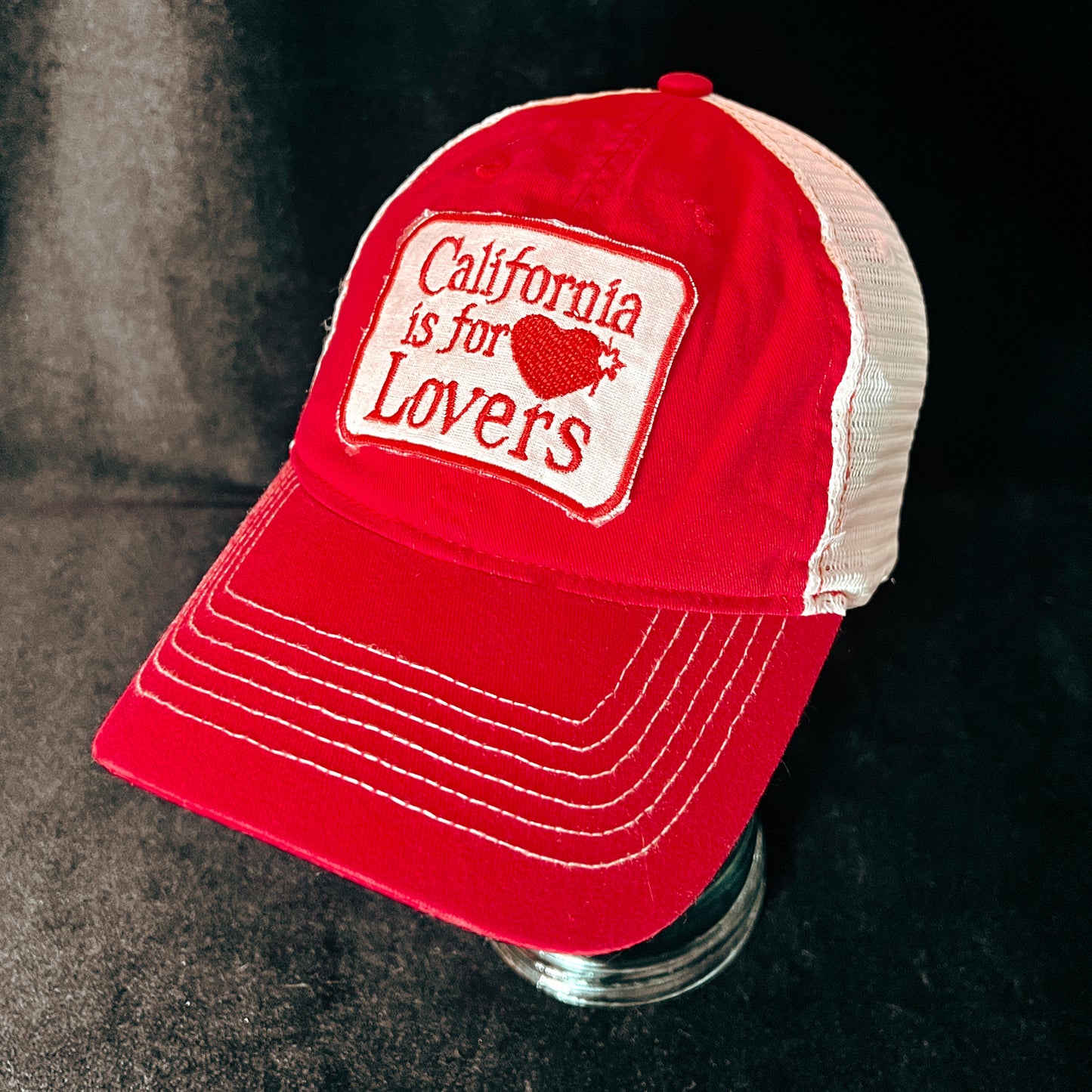 California is for Lovers Mesh Trucker Hat