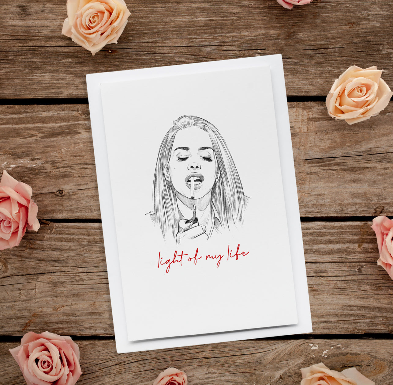 Light of my Life LDR Inspired Valentine’s Day Card