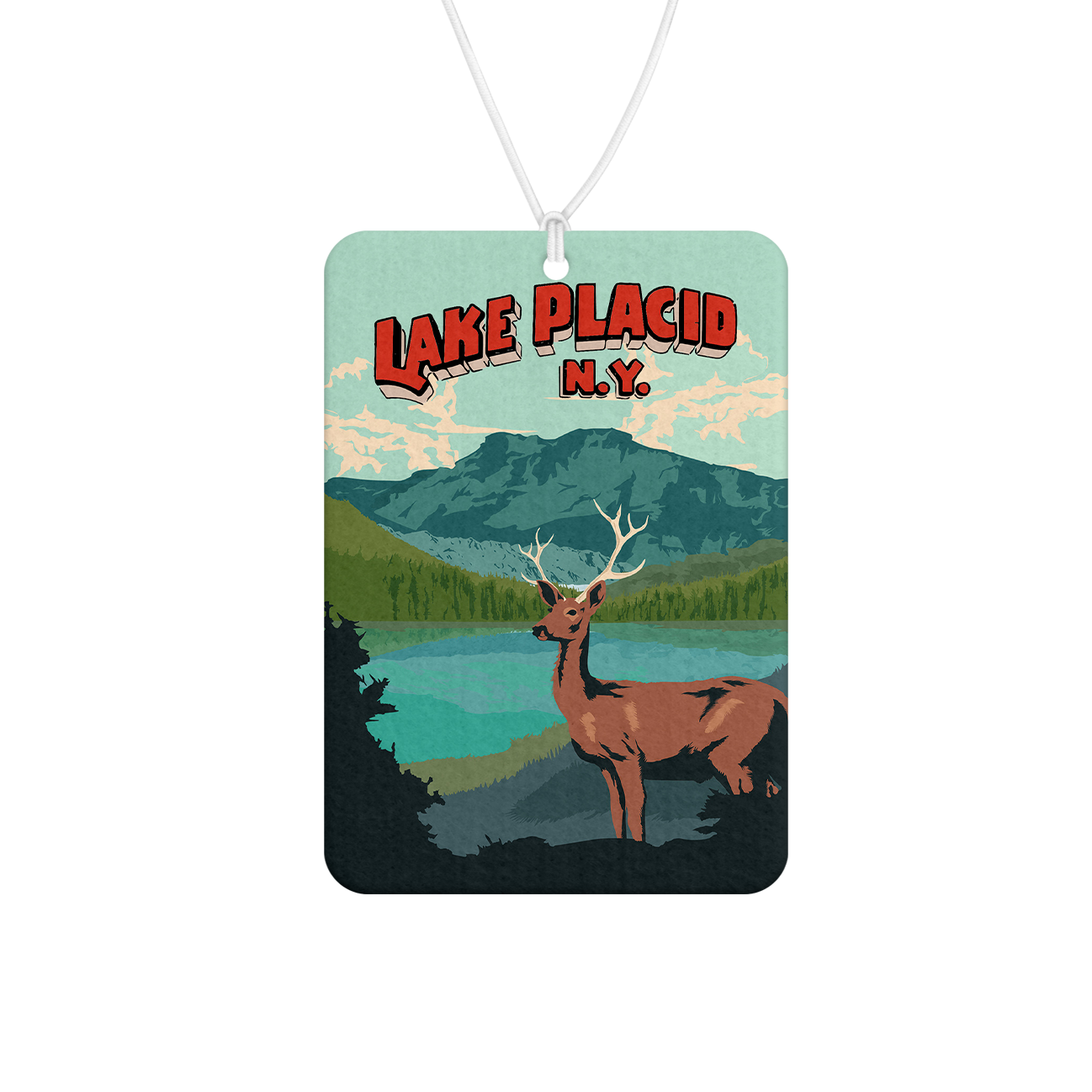 Lake Placid Car Air Freshener- LDR Inspired