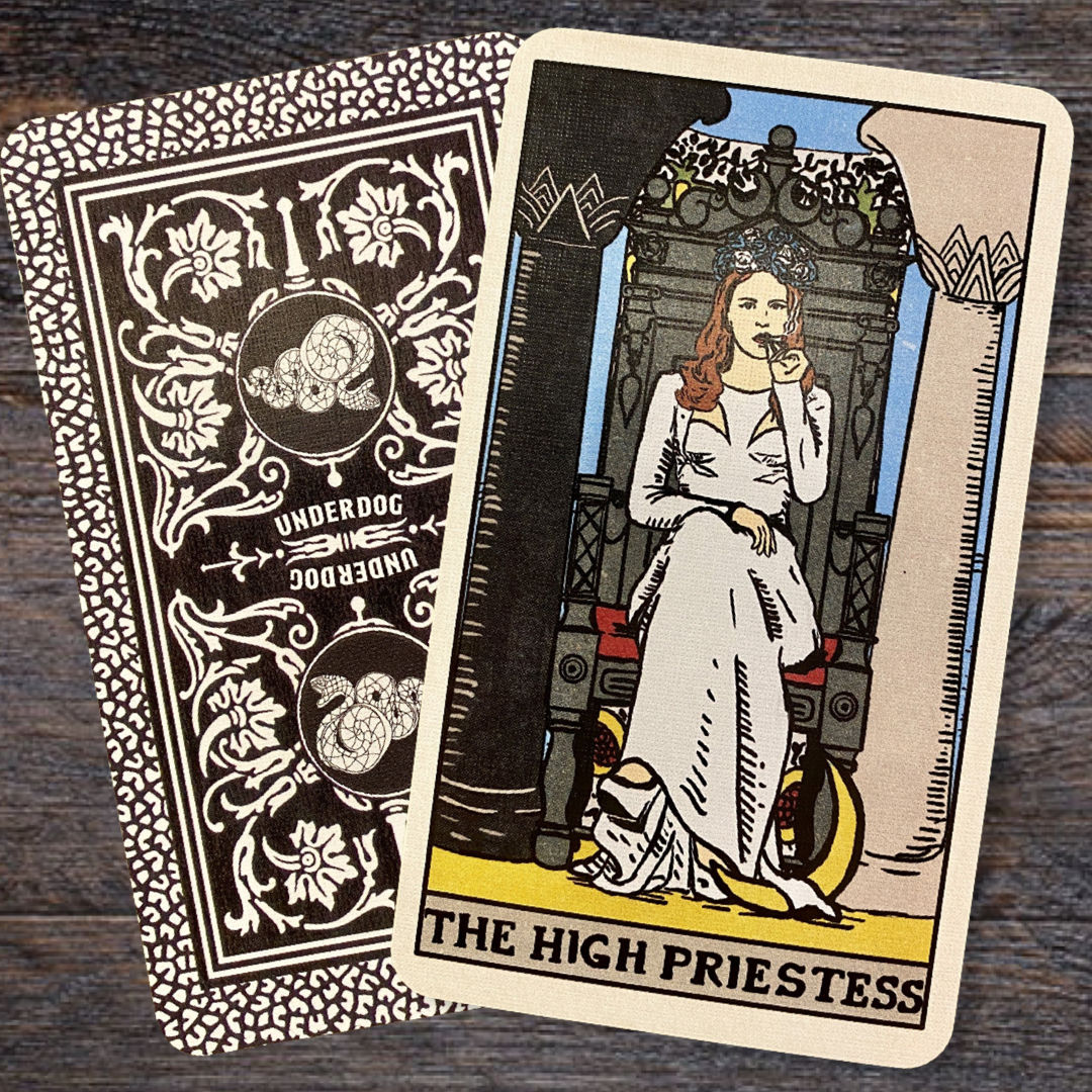 The High Priestess LDR Stargirl Tarot Card