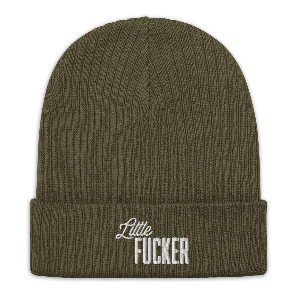 Little Fucker Recycled cuffed beanie