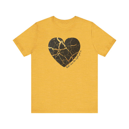 Kintsugi LDR Heart Unisex Jersey Short Sleeve Tee
