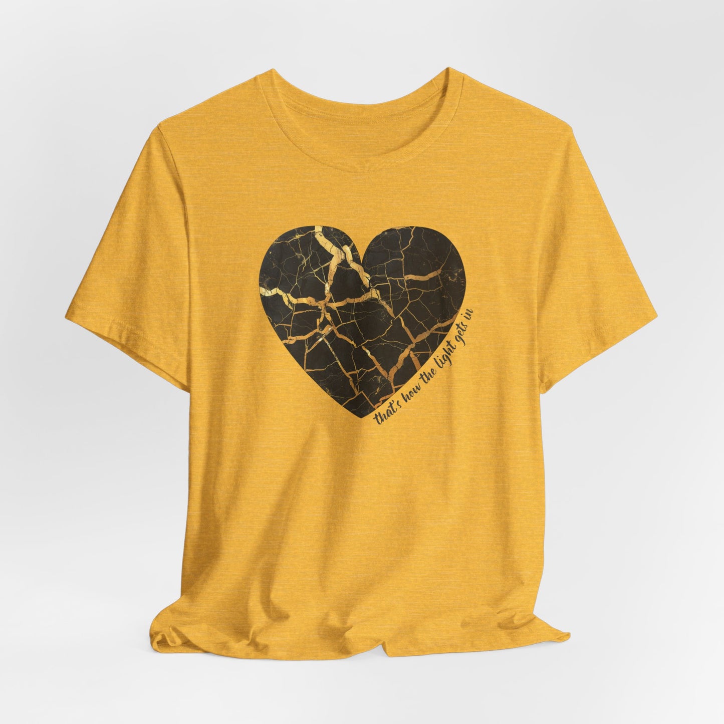 Kintsugi LDR Heart Unisex Jersey Short Sleeve Tee