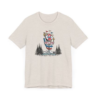 Gramma Retro Motel Sign Unisex Jersey Short Sleeve Tee