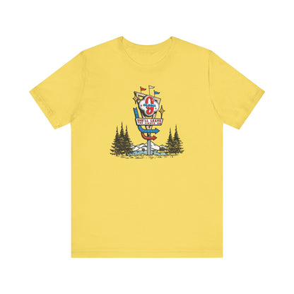 Gramma Retro Motel Sign Unisex Jersey Short Sleeve Tee