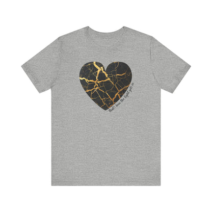 Kintsugi LDR Heart Unisex Jersey Short Sleeve Tee