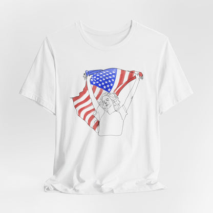 Lana’s Ride Line Art Unisex Jersey Short Sleeve Tee