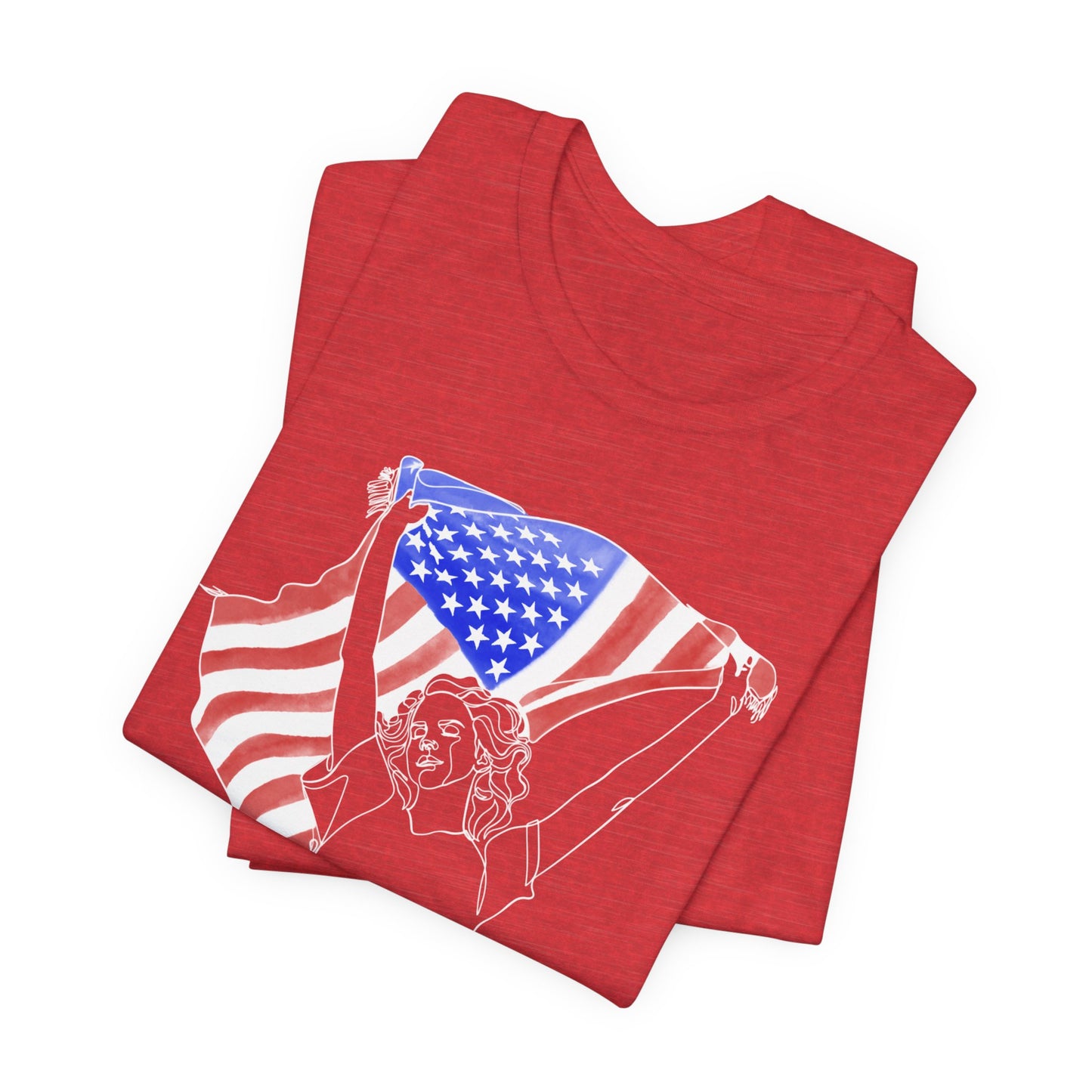 Lana’s Ride Line Art Unisex Jersey Short Sleeve Tee