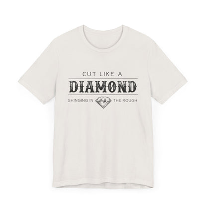 Cut Like A Diamond Unisex Jersey Short Sleeve Tee