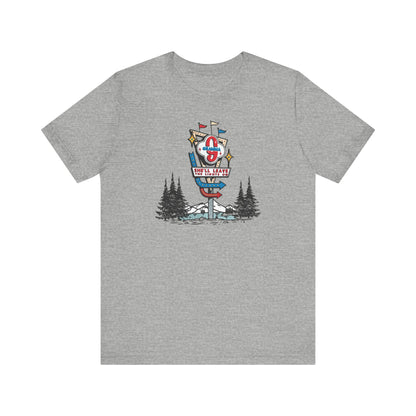 Gramma Retro Motel Sign Unisex Jersey Short Sleeve Tee