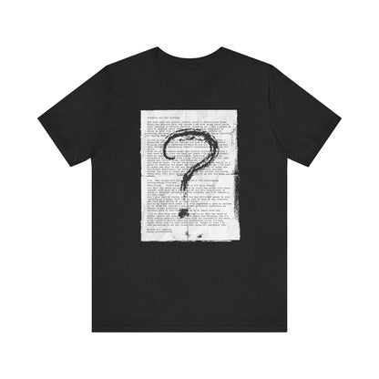 Question for the Culture: LDR Unisex Jersey Short Sleeve Tee
