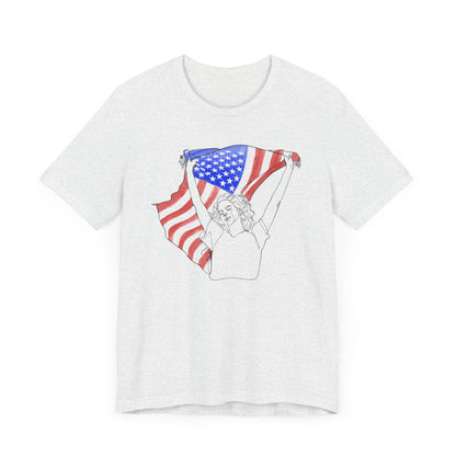 Lana’s Ride Line Art Unisex Jersey Short Sleeve Tee