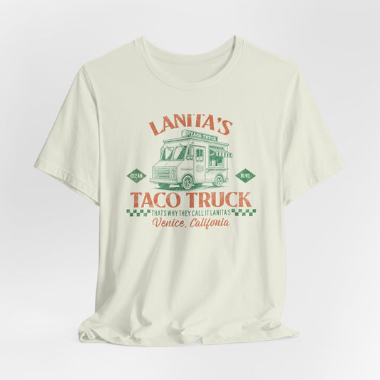 Lanita's Taco Truck Unisex Jersey Short Sleeve Tee