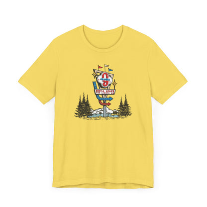 Gramma Retro Motel Sign Unisex Jersey Short Sleeve Tee