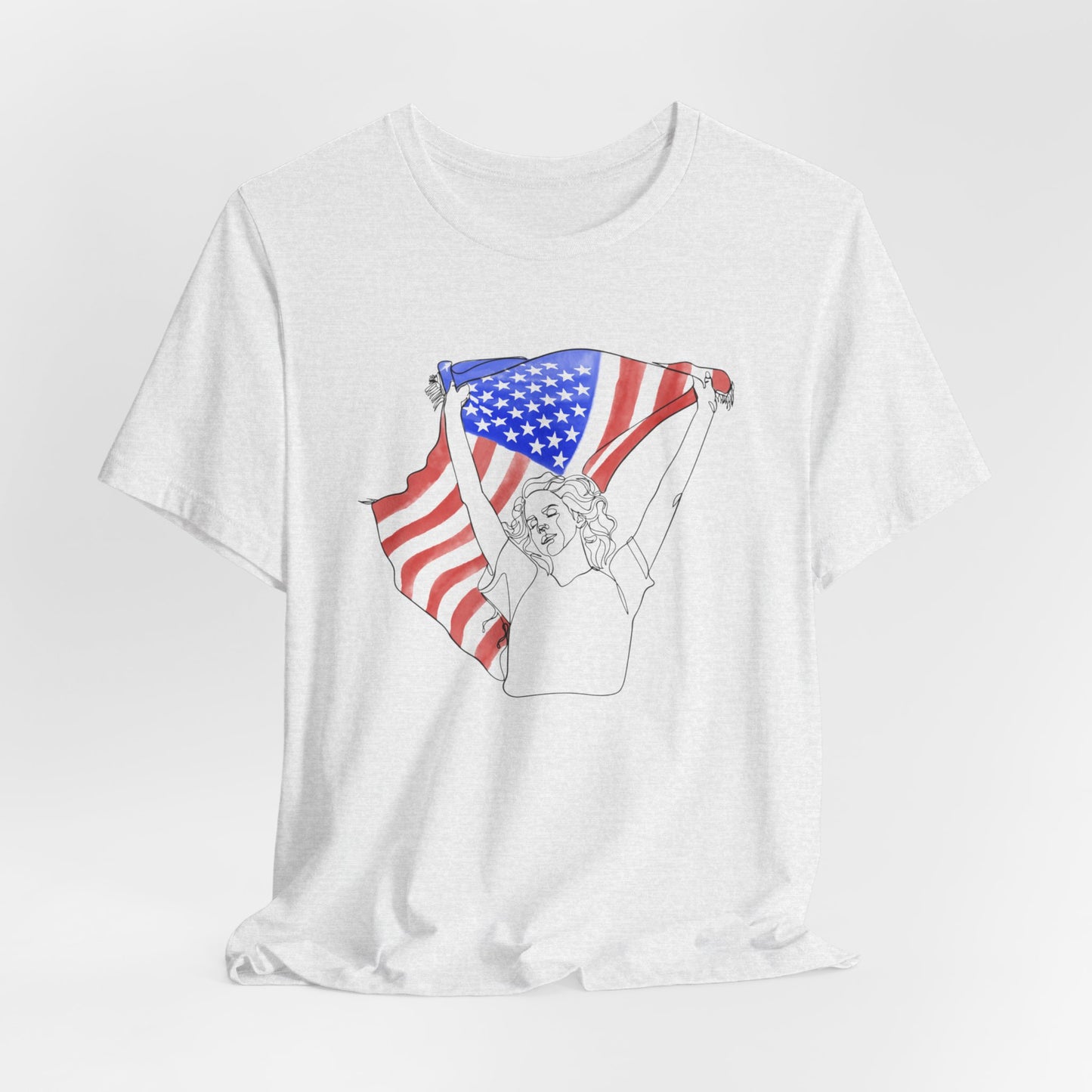 Lana’s Ride Line Art Unisex Jersey Short Sleeve Tee