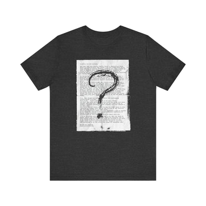 Question for the Culture: LDR Unisex Jersey Short Sleeve Tee