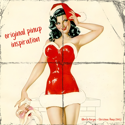 Lana Del Rey Santa Baby Christmas Ornament | Bubblegum Coquette