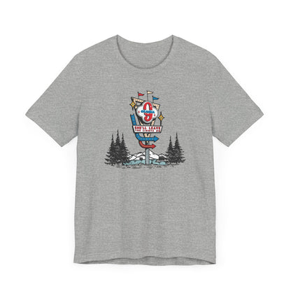 Gramma Retro Motel Sign Unisex Jersey Short Sleeve Tee