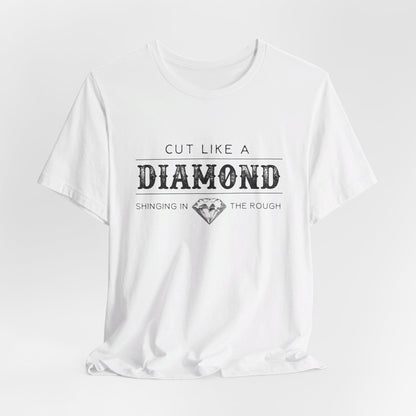 Cut Like A Diamond Unisex Jersey Short Sleeve Tee