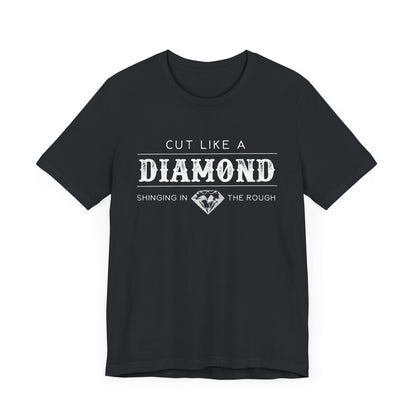 Cut Like A Diamond Unisex Jersey Short Sleeve Tee
