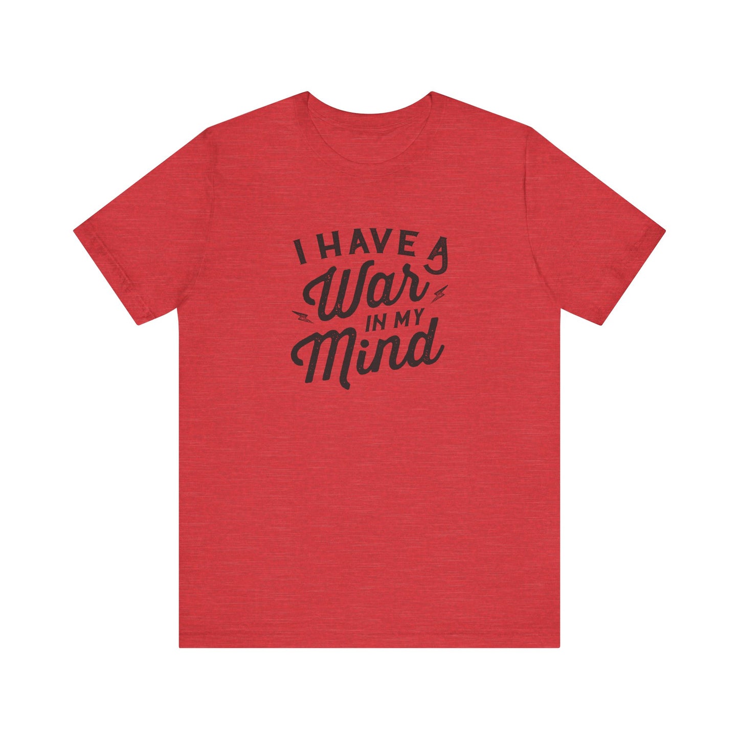 I Have a War in My Mind Unisex Jersey Short Sleeve Tee