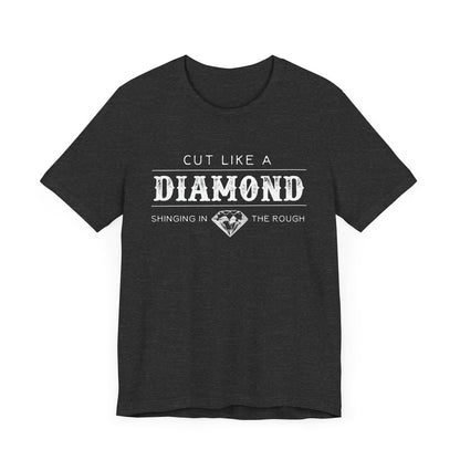Cut Like A Diamond Unisex Jersey Short Sleeve Tee