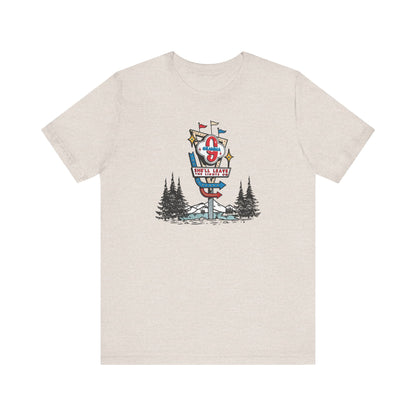 Gramma Retro Motel Sign Unisex Jersey Short Sleeve Tee