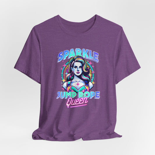 Sparkle Jumprope Queen Unisex Jersey Short Sleeve Tee