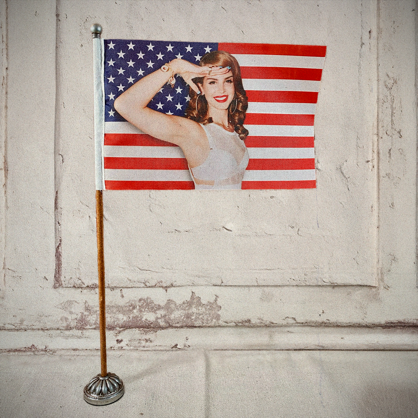 Lana’s Hope for America Mini American Flag and Stand