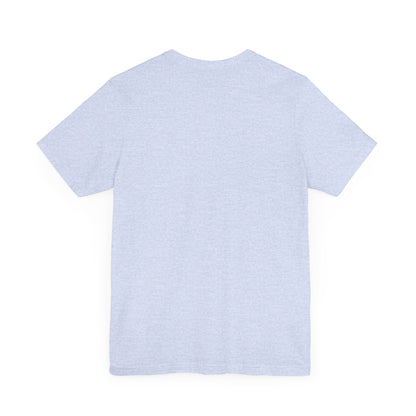 Pride Ride Flag Line Art Unisex Jersey Short Sleeve Tee