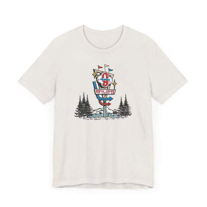 Gramma Retro Motel Sign Unisex Jersey Short Sleeve Tee
