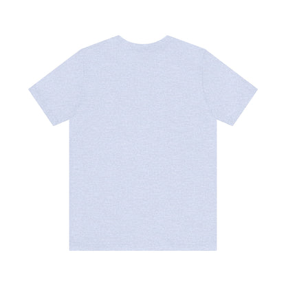 Pride Ride Flag Line Art Unisex Jersey Short Sleeve Tee