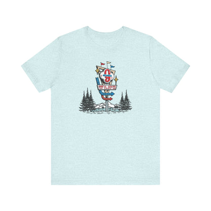 Gramma Retro Motel Sign Unisex Jersey Short Sleeve Tee