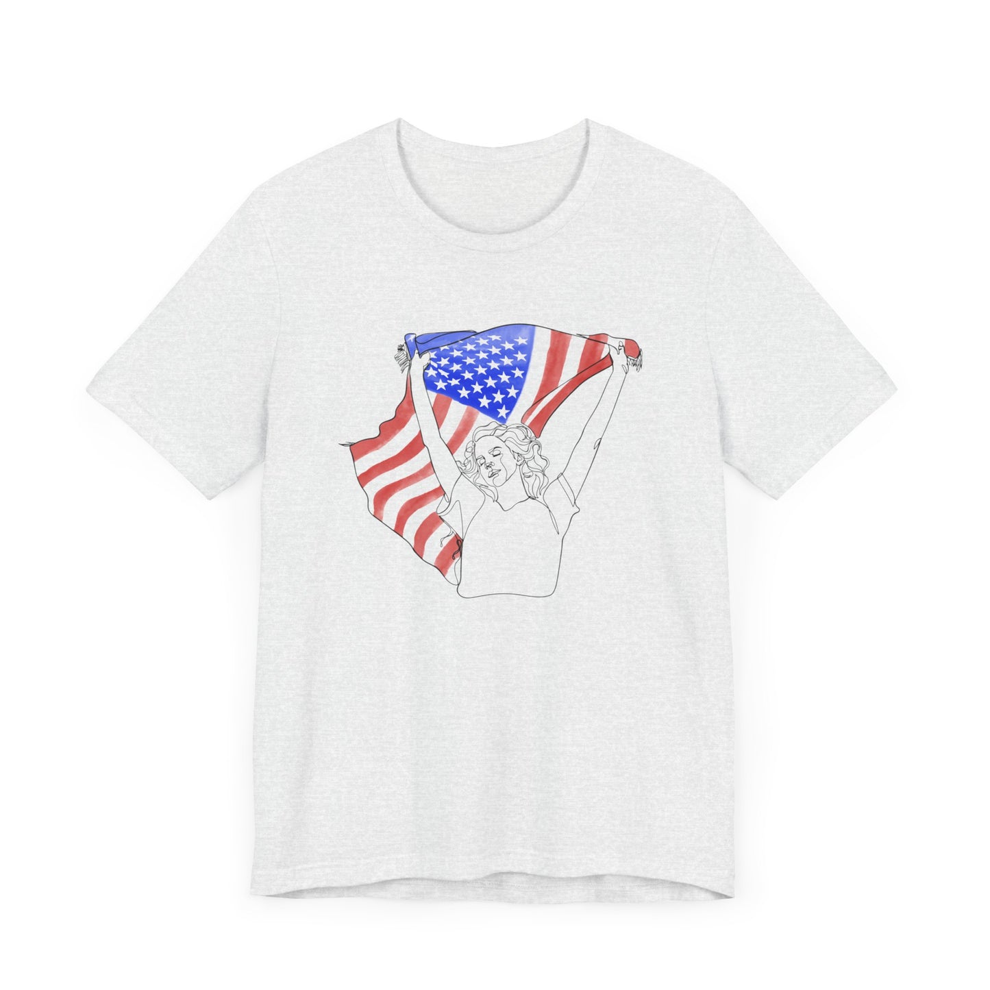 Lana’s Ride Line Art Unisex Jersey Short Sleeve Tee