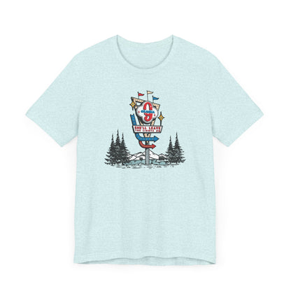 Gramma Retro Motel Sign Unisex Jersey Short Sleeve Tee