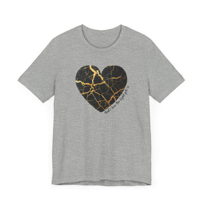 Kintsugi LDR Heart Unisex Jersey Short Sleeve Tee