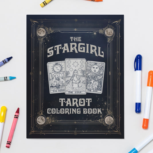 The Stargirl Tarot Coloring Book | Lana Del Rey Inspired