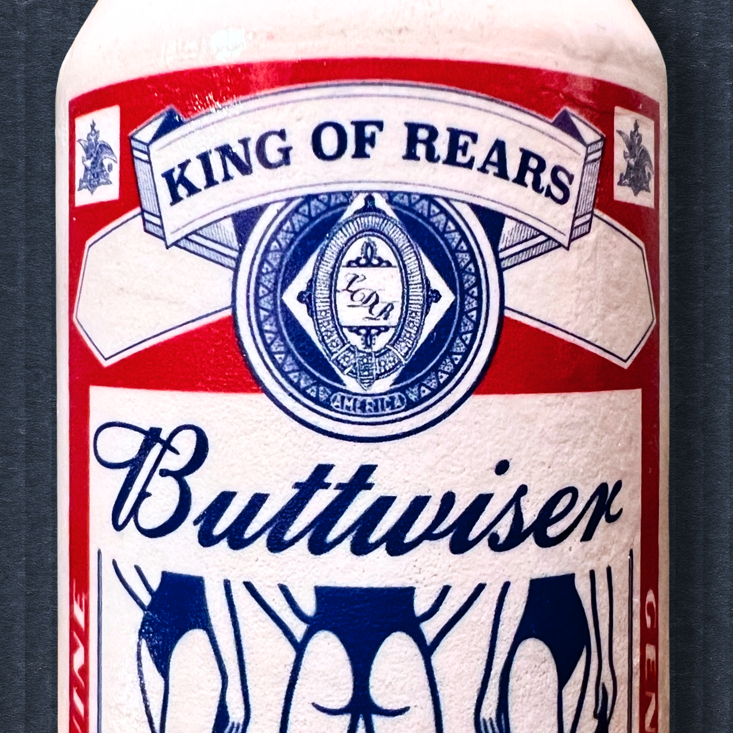 Buttwiser LDR Beer Can Christmas Ornament