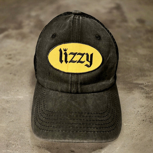 Lizzy Grant Midas Inspired Vintage Patch Trucker Hat- Unisex