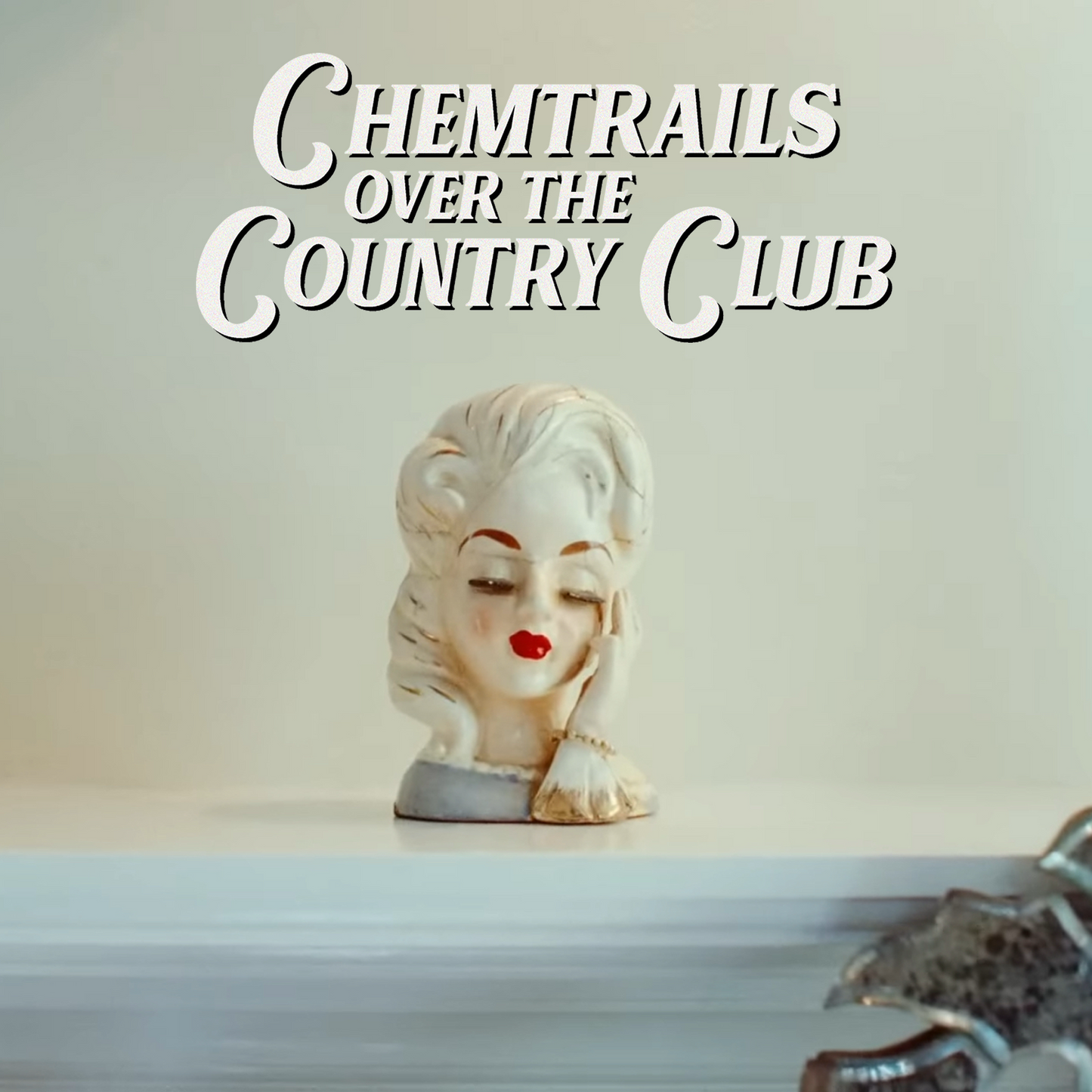 Vintage Inspired LDR Chemtrails Lady Head Pot