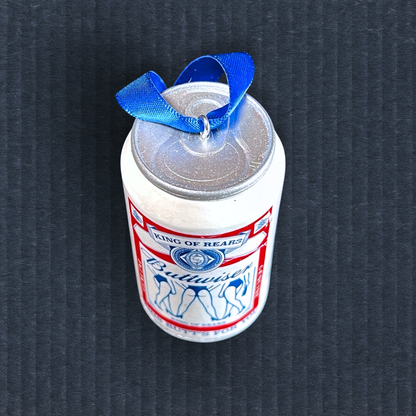 Buttwiser LDR Beer Can Christmas Ornament