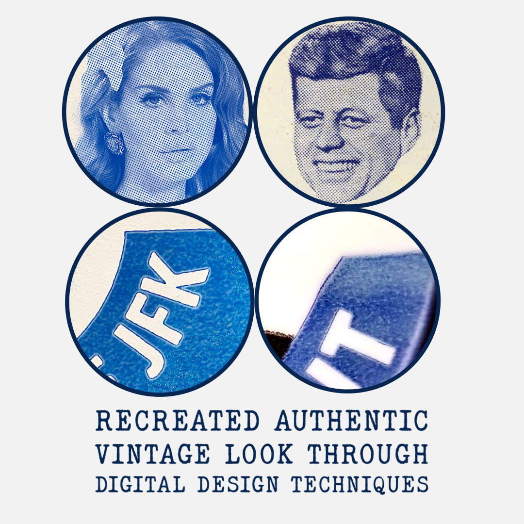 Lana Del Rey JFK Inspired Election Pin Button