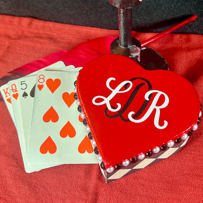 Lana Inspired Queen of Hearts Shaped Box