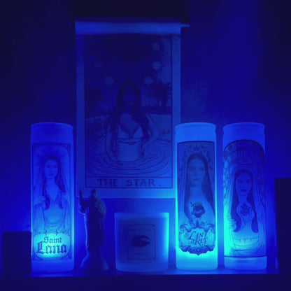 Saint LDR Prayer LED Candle