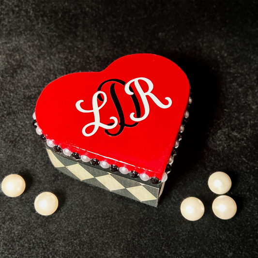 Lana Inspired Queen of Hearts Shaped Box